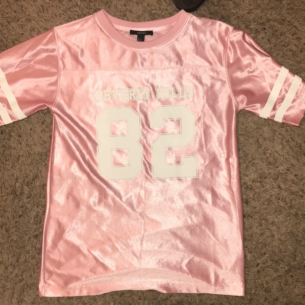 FOREVER 21 silk TEE